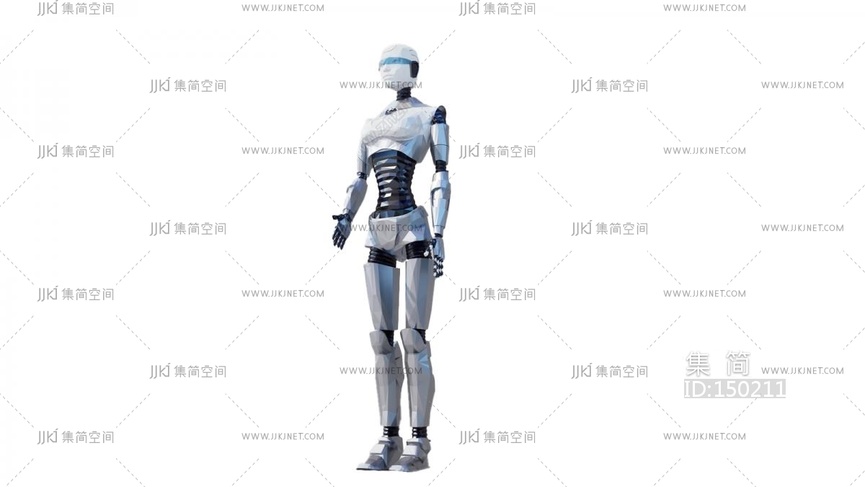 10-现代机器人_智能机器人_机器人SU模型