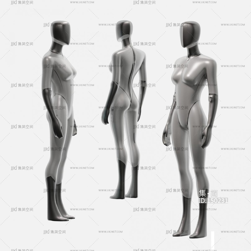 10虚拟人物_现代_机器人3D模型6