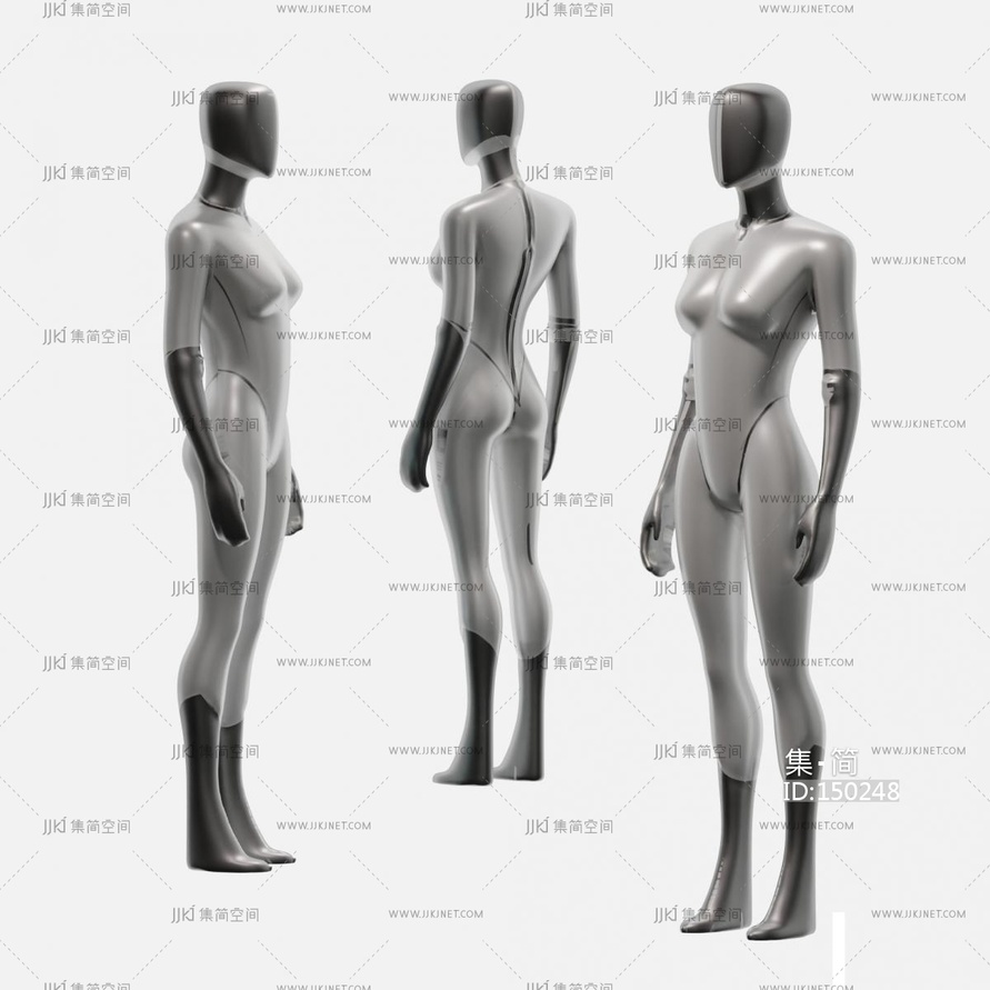 10虚拟人物_现代_机器人su模型6