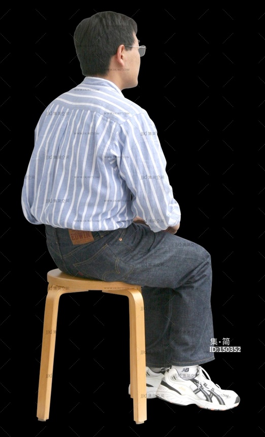 免扣pnd人物素材病人患者医院 坐着的人(40)