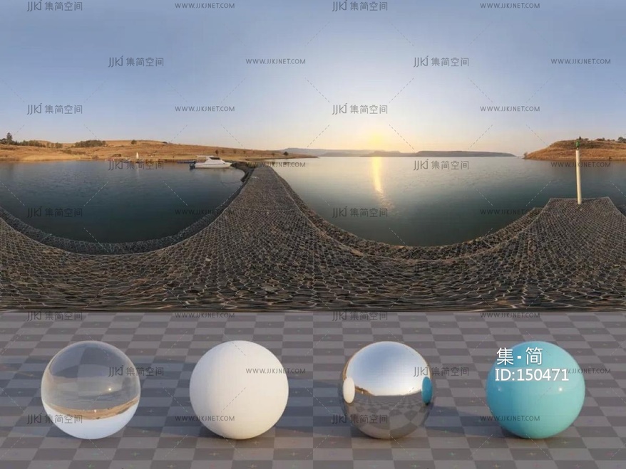 黄昏hdr环境贴图-8k