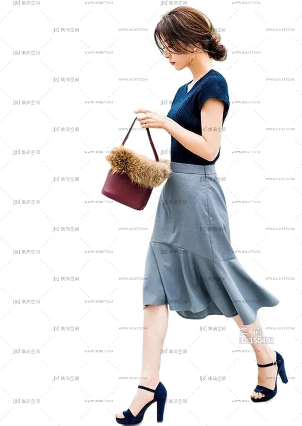 时尚美女png免扣人物素材 (35)