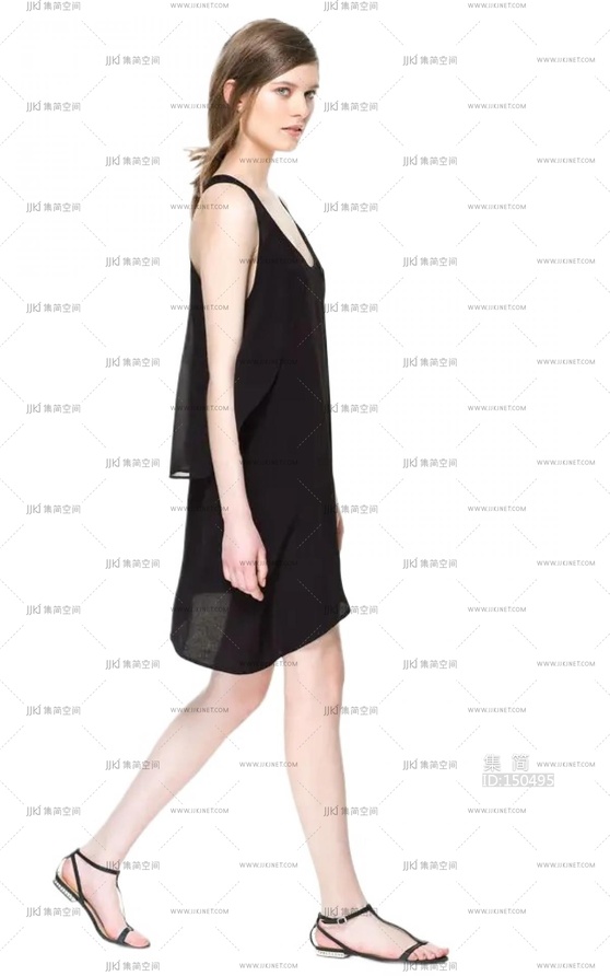 时尚美女png免扣人物素材 (36)