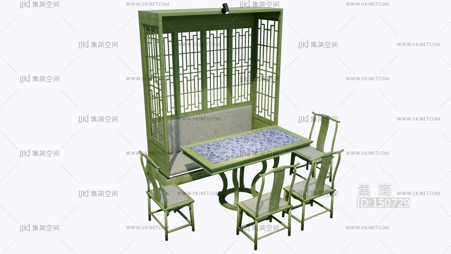 高背卡座家具组合