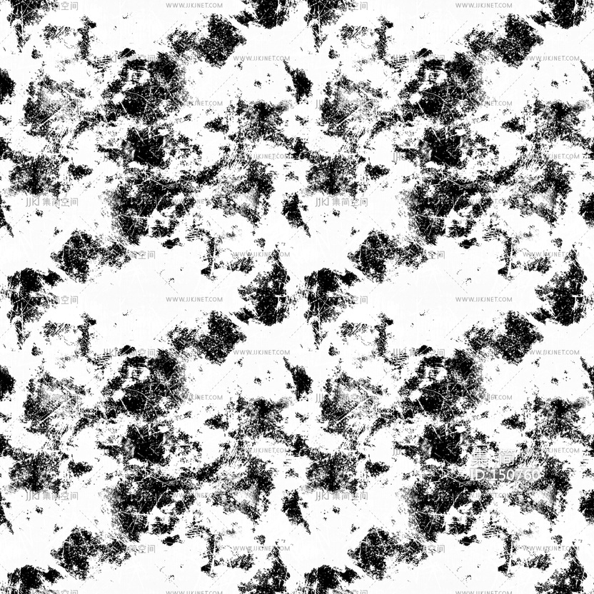 黑白脏旧做旧纹理地面水渍反射遮罩污垢污渍贴图