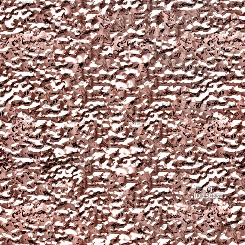 现代轻奢水波纹金属_无缝不锈钢金属_无缝水波纹金属_无缝液态金属_无缝凹凸锤纹金属贴图