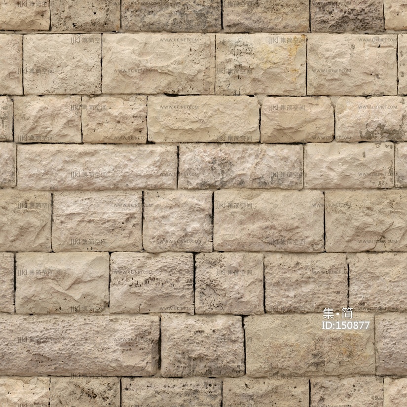 无缝毛石墙面贴图文化石仿古砖