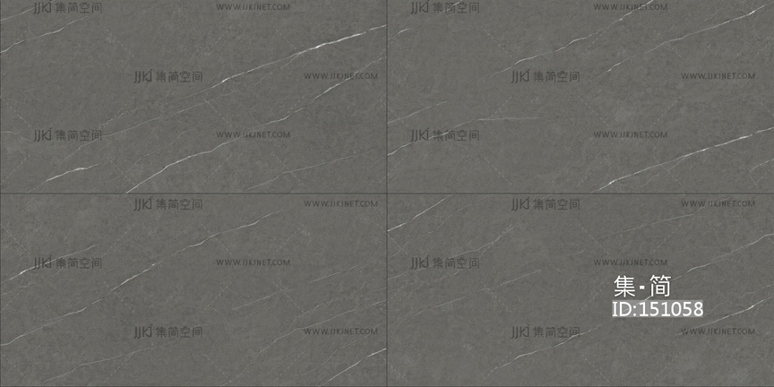 无缝深灰色大理石瓷砖贴图