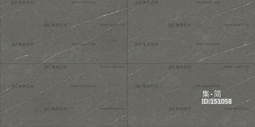 无缝深灰色大理石瓷砖贴图