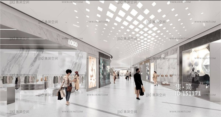 商场中庭商业中庭 (6)