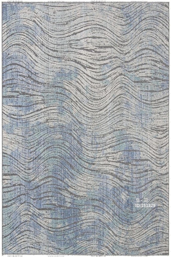 现代风格地毯新中式地毯 (4)