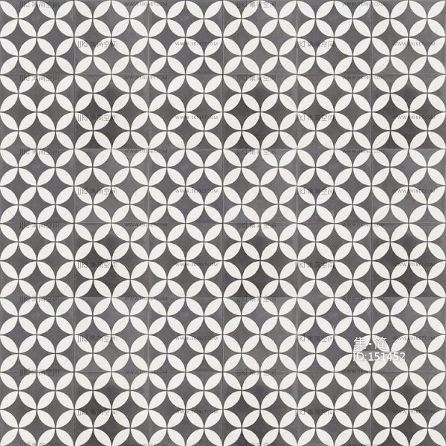 黑色马赛克瓷砖