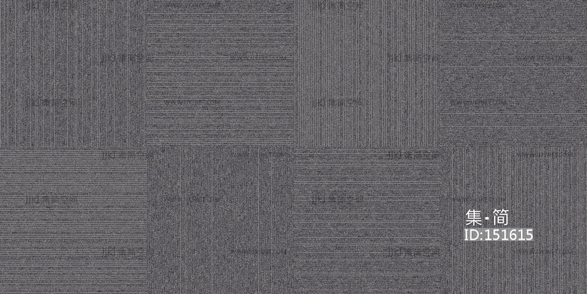 现代简约条纹办公地毯贴图