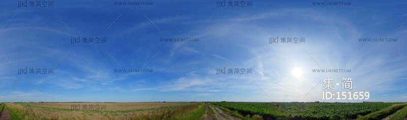 蓝天多云外景5贴图