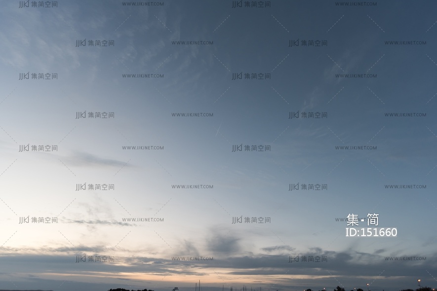清晨_黄昏_傍晚_夕阳_夜景_阴天贴图
