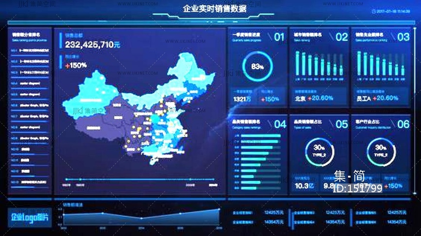 指挥中心控制中心大屏幕显示屏 (2)