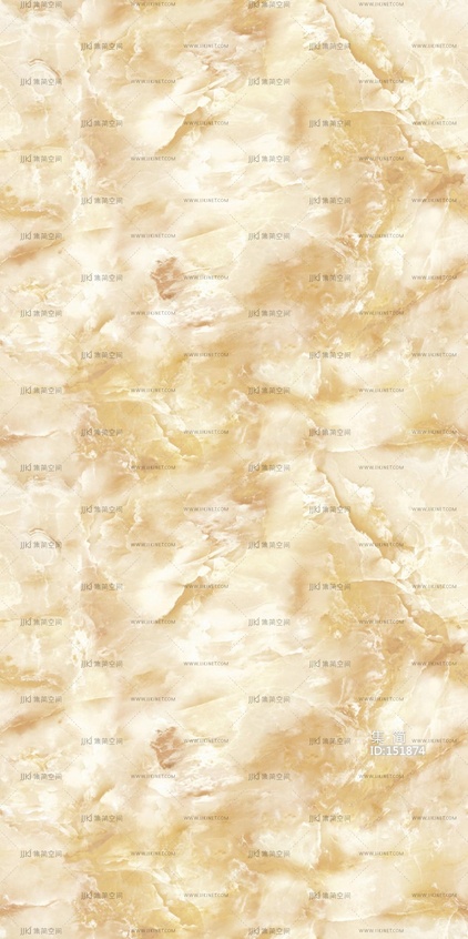 无缝黄色奢石大理石玉石透光石岩板瓷砖贴图
