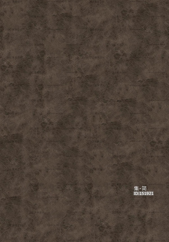 无缝深褐色做旧皮革贴图