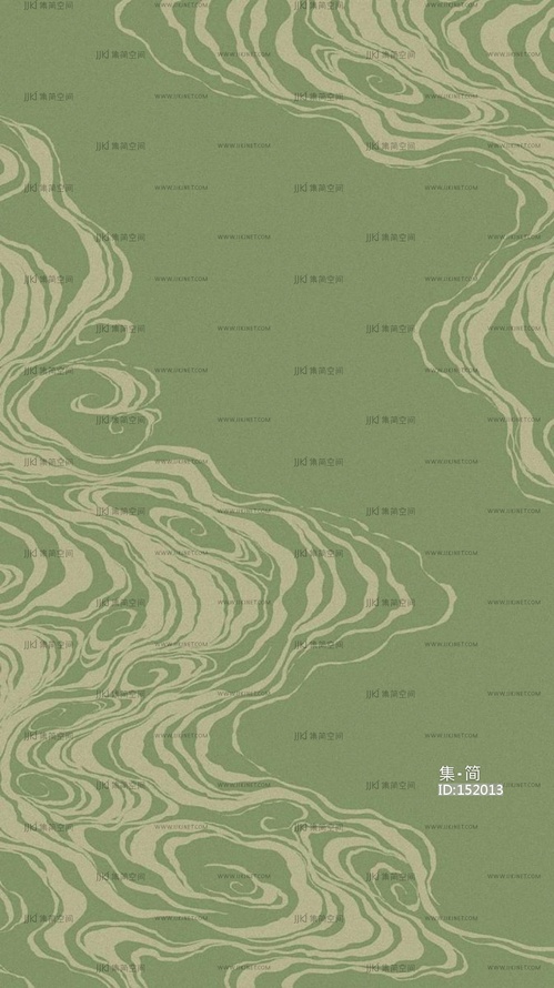 现代抽象新中式地毯贴图 (1)