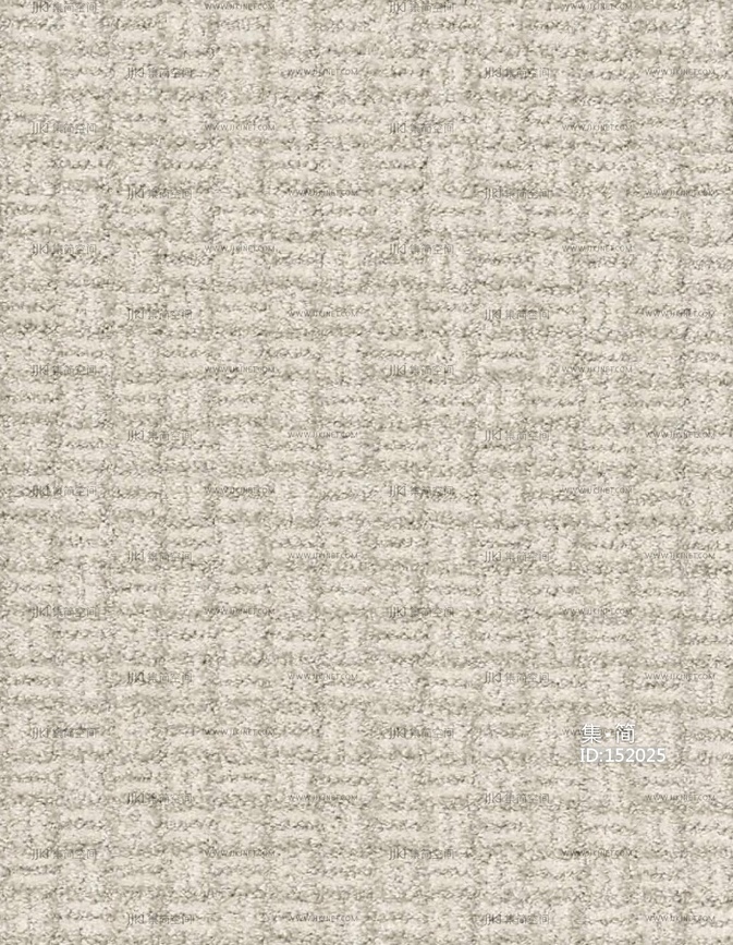 现代新中式素色暗纹羊毛地毯单色地毯满铺地毯 (1)