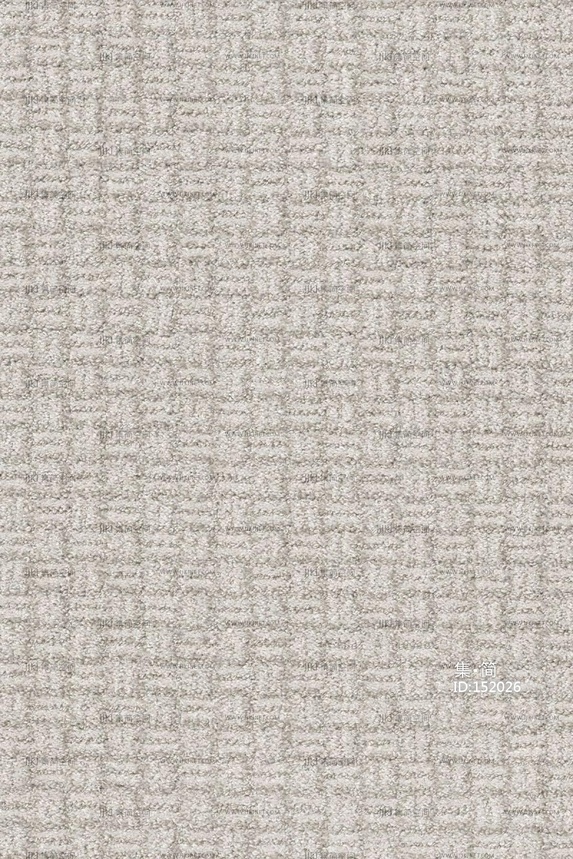 现代新中式素色暗纹羊毛地毯单色地毯满铺地毯 (2)