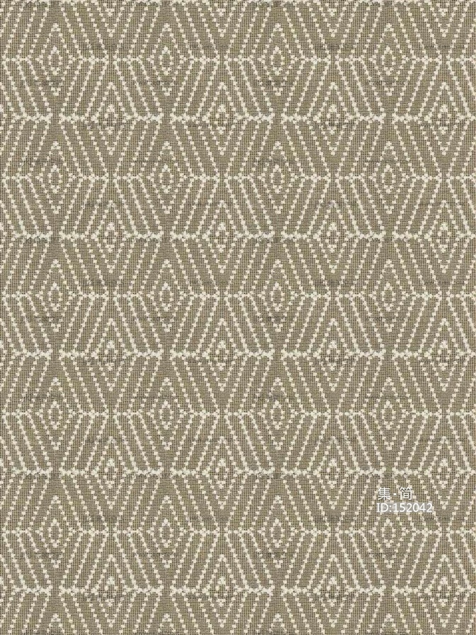 无缝新中式布纹布料窗帘布料布纹靠包抱枕 (3)