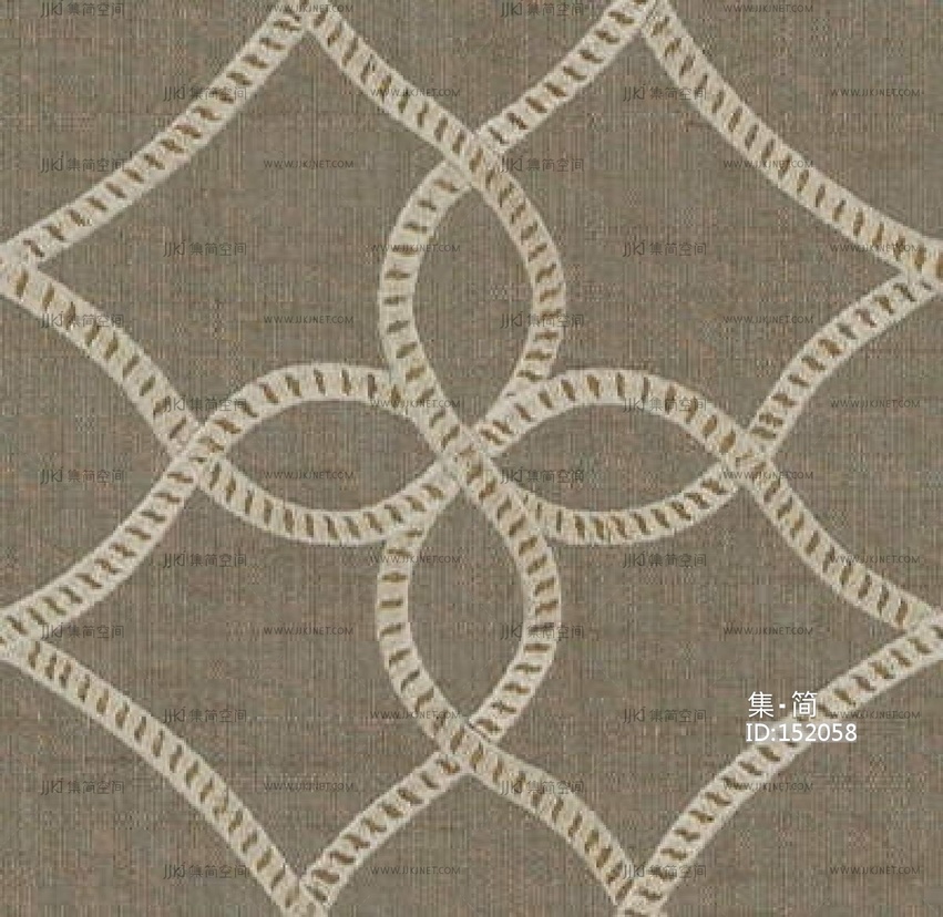 无缝新中式布纹布料窗帘布料布纹靠包抱枕 (19)