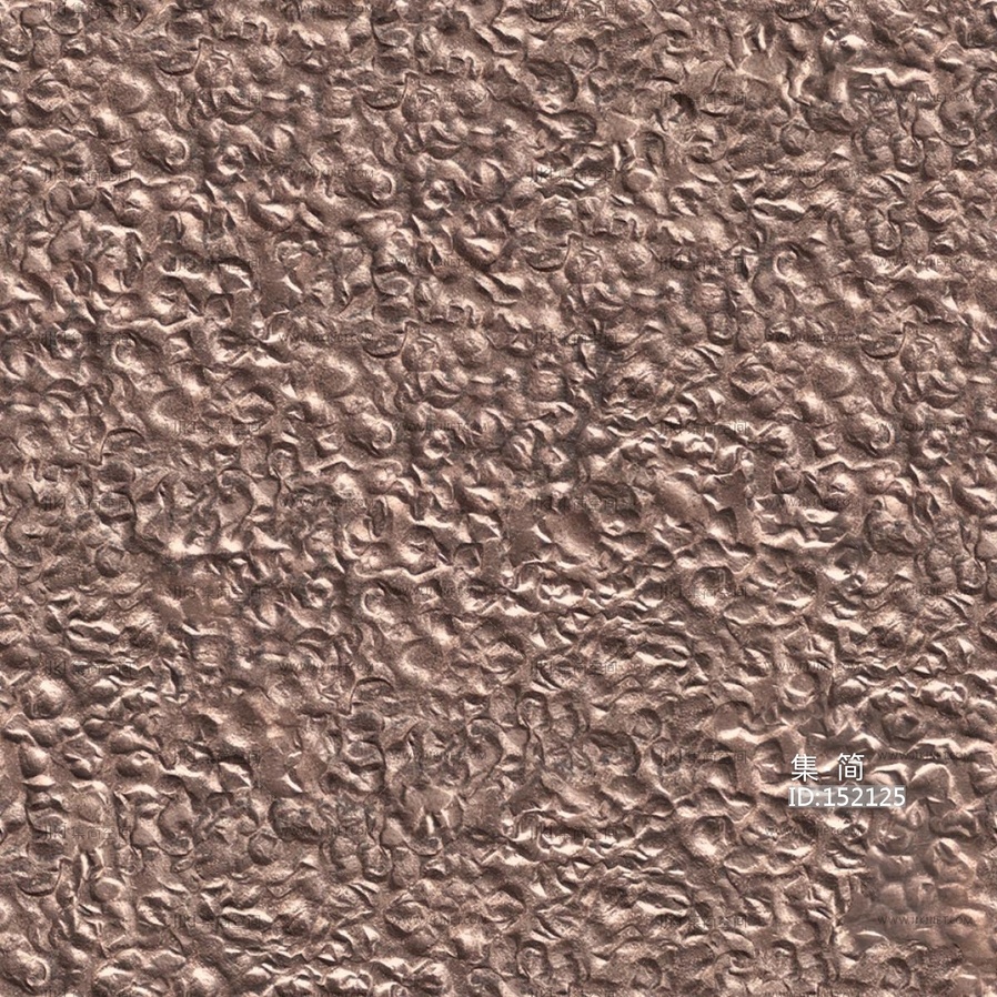 无缝玫瑰金色锤纹不锈钢黄铜压花金属板材贴图