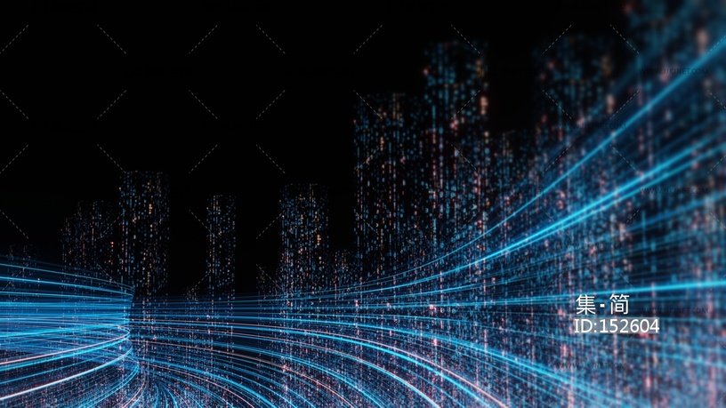 科技背景图_线条_科技感_展厅画面贴图