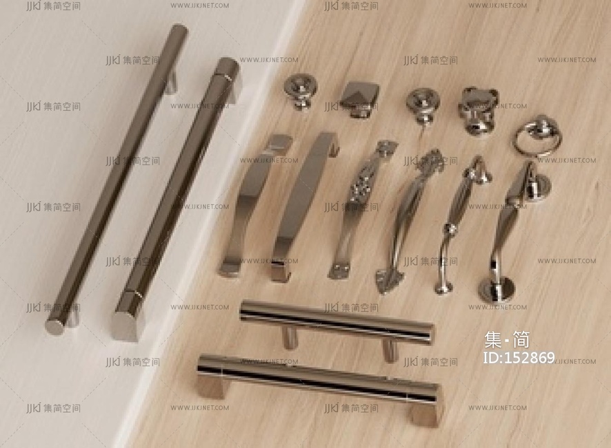 现代拉手_拉手SU模型