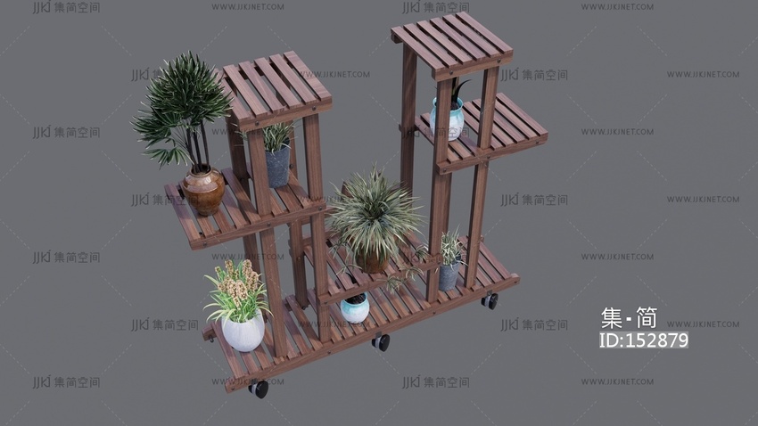 04中古风花架组合