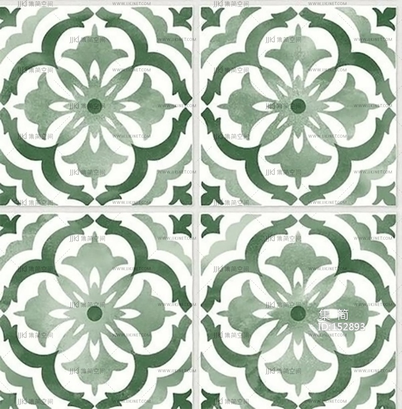 法式美式花纹砖_法式复古风花纹砖_美式花纹砖_厨房花纹砖_卫生间花纹砖_阳台花砖贴图