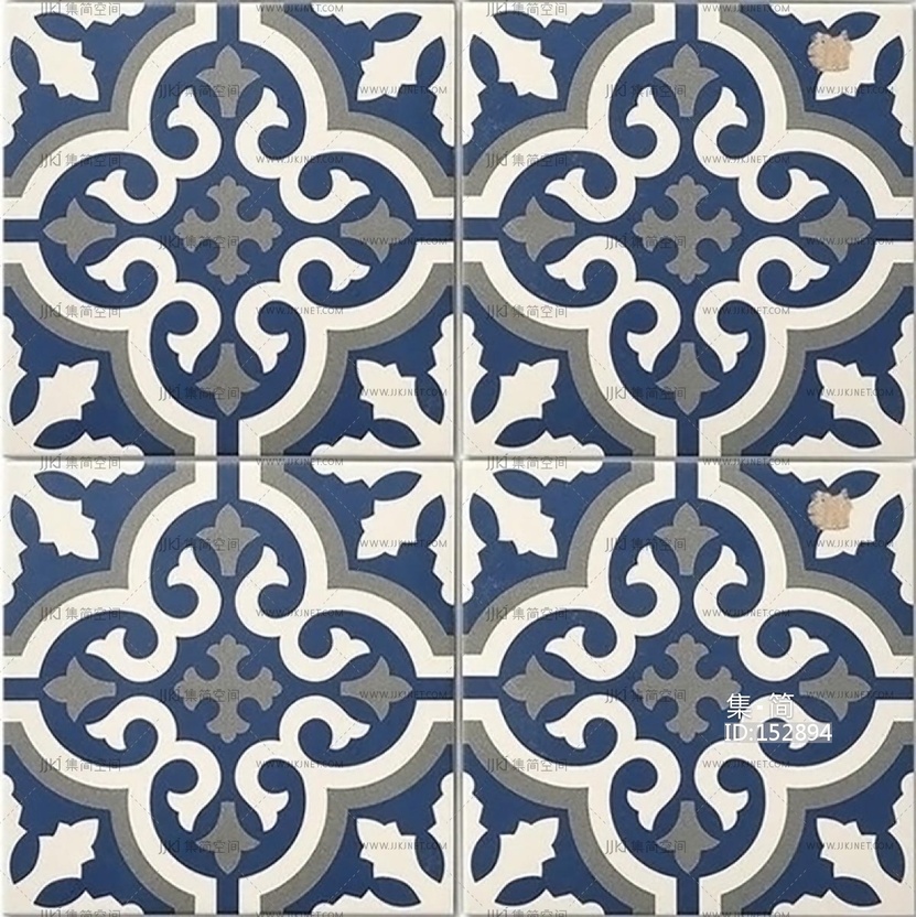 法式美式花纹砖_美式厨房花纹砖_法式花纹砖_卫生间花纹砖贴图
