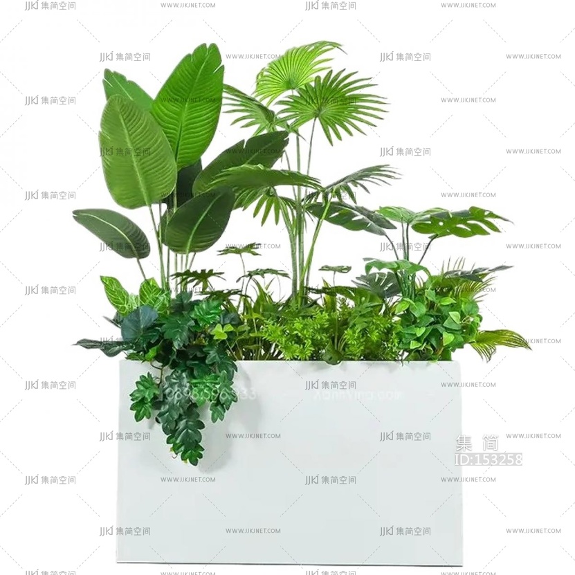 02-花盆绿萝花池png免扣素材 (14)