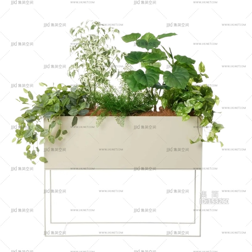 02-花盆绿萝花池png免扣素材 (16)