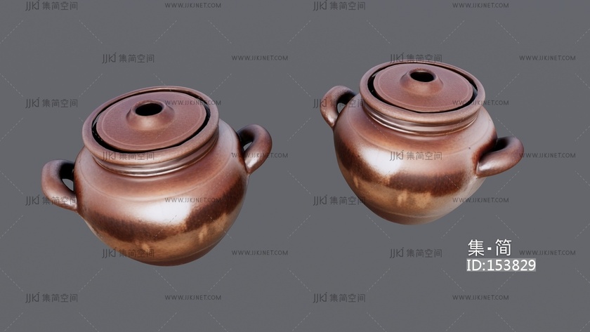 焖灌1 su草图模型