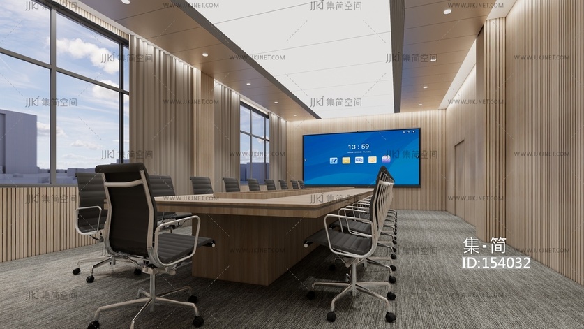 会议室 su草图模型