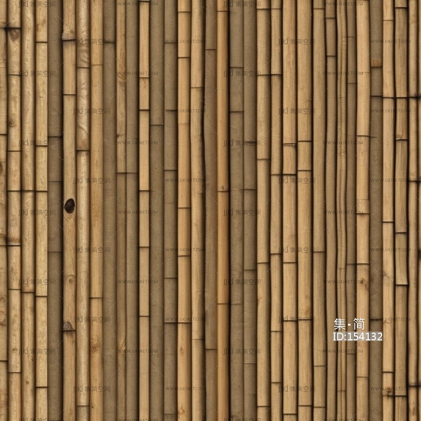 中式新中式竹子_竹子竹编贴图