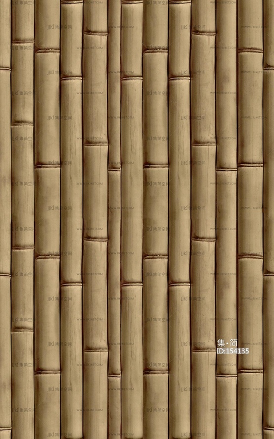 中式竹子_竹纹_竹篱笆贴图