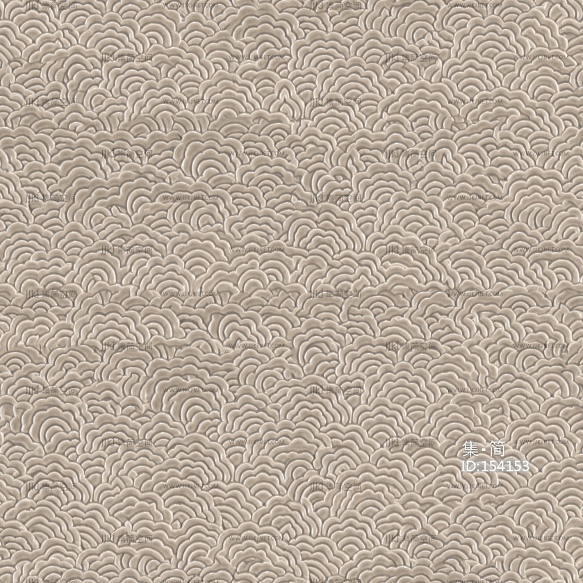 无缝牡丹花纹花纹板金属云纹金属板贴图贴图 (2)