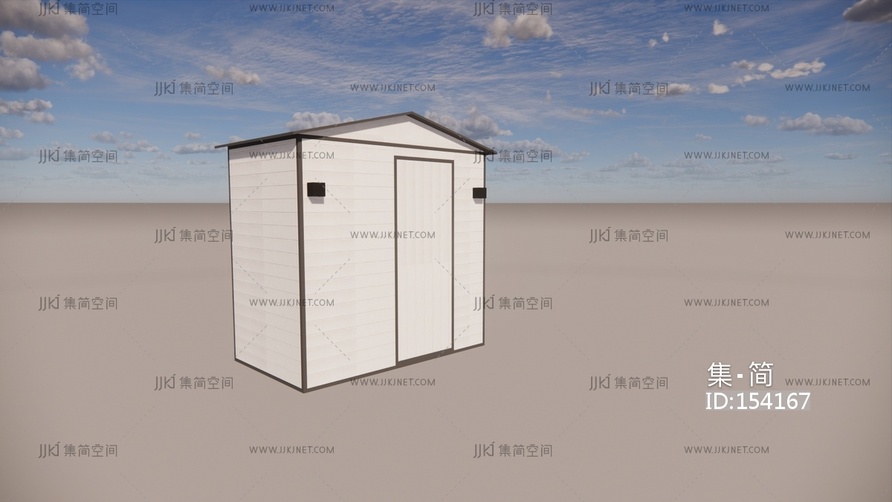 储物箱 su草图模型