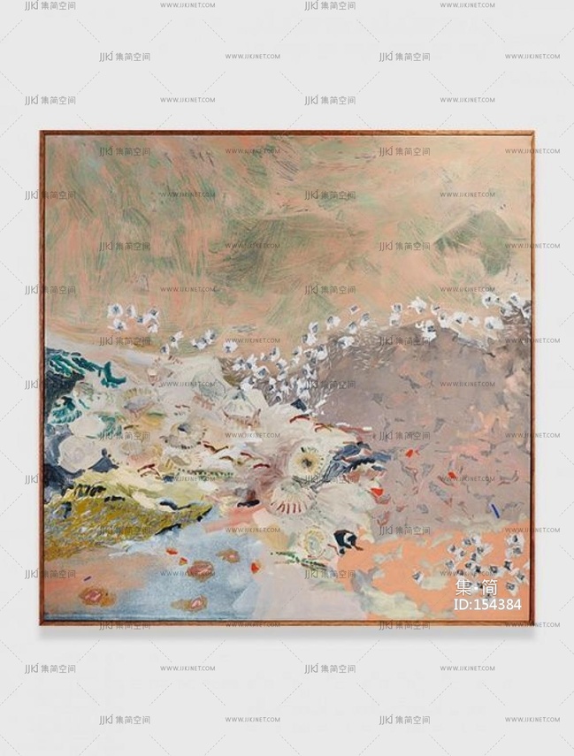 现代抽象画装饰画艺术画油画 (7)