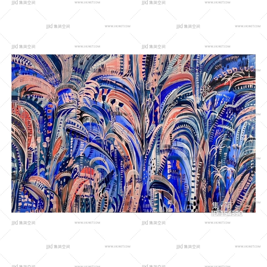 现代抽象画装饰画艺术画油画 (13)