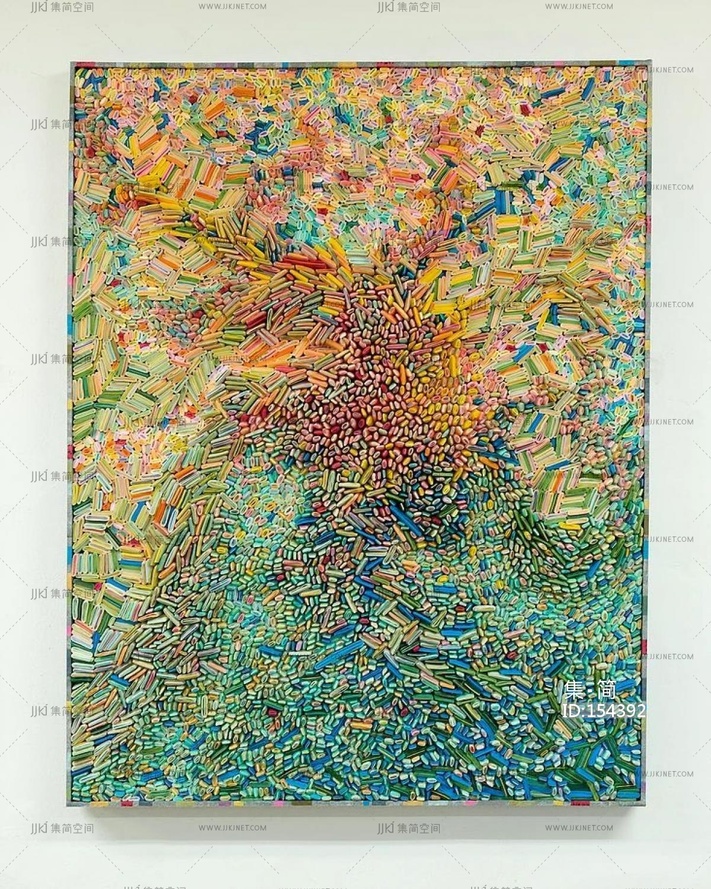 现代抽象画装饰画艺术画油画 (15)