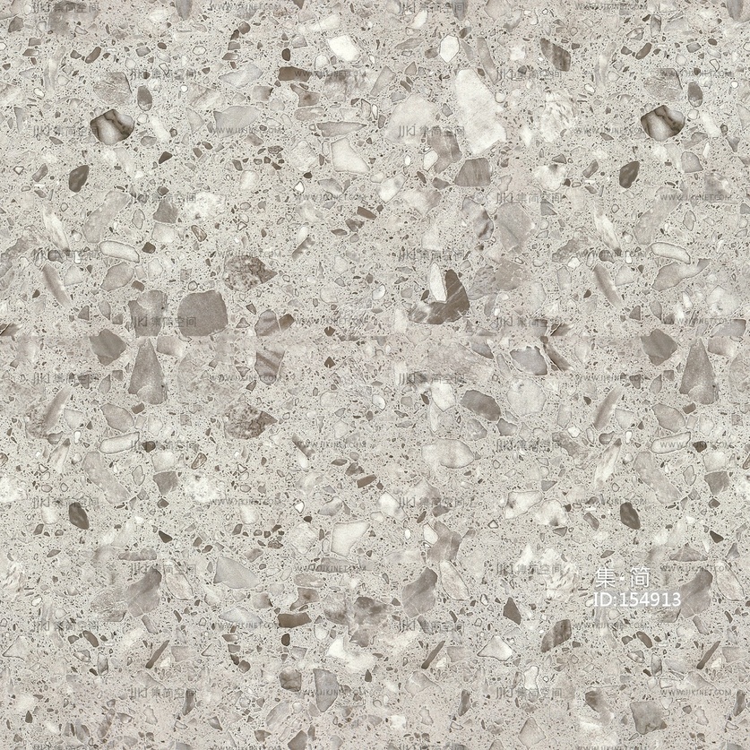 现代水磨石_无缝暖灰水磨石_无缝水磨石_无缝大颗粒水磨石_无缝暖灰人造石贴图