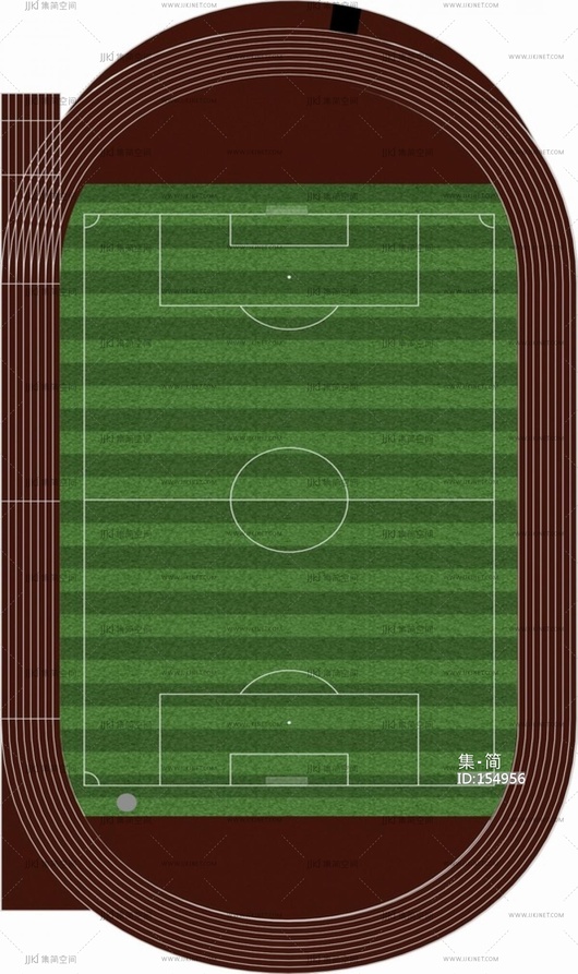 标准田径场_跑道_足球场贴图