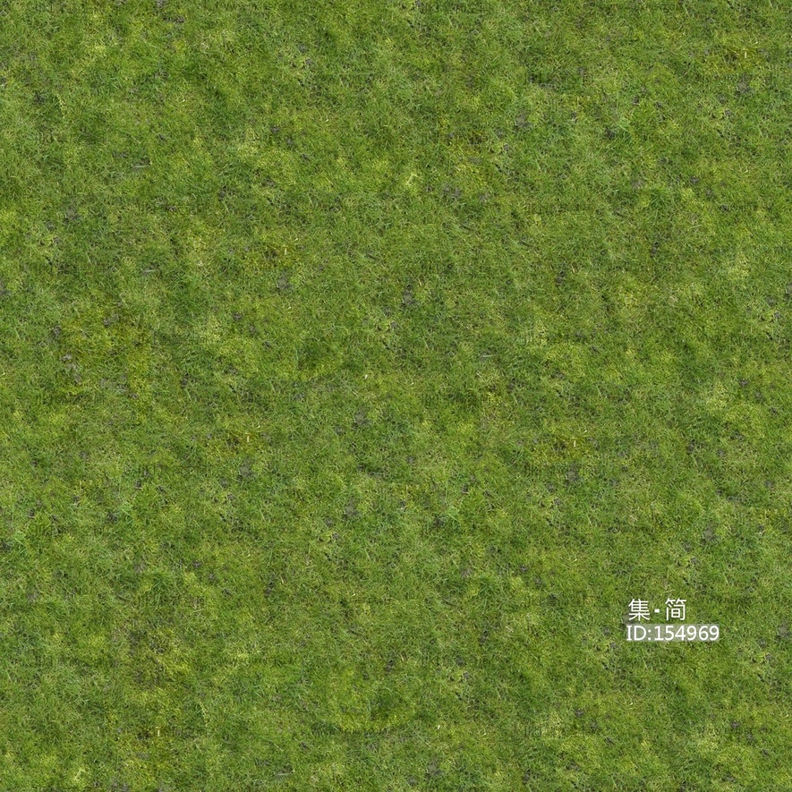 高清无缝自然草地草皮草坡绿地贴图3