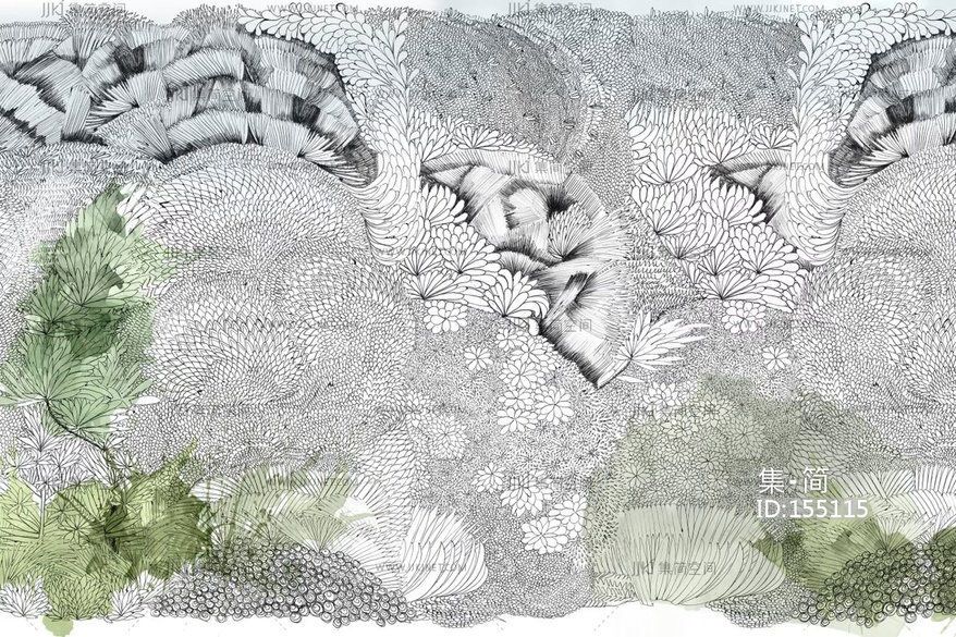 现代抽象图案图案瓷砖卫生间瓷砖画床头沙发背景画屏风画壁纸壁布卫生间瓷砖 (77)