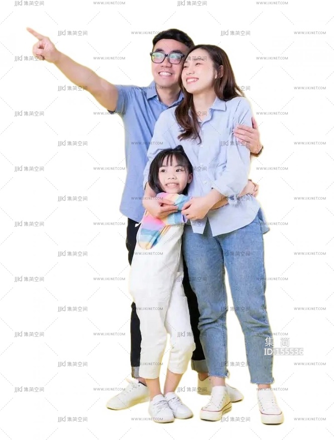 儿童亲子人物小孩领着小孩的人物png免扣人物 (46)