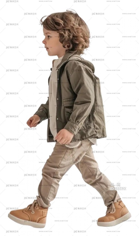 png免扣外国儿童小孩走路的儿童 (5)